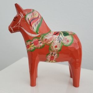 Vintage Swedish Dala Horse